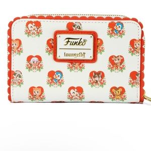 LOUNGEFLY FUNKO‎ VILLAINOUS VALENTINES ZIP AROUND WALLET